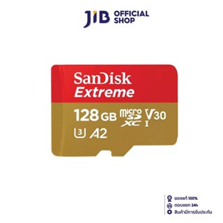 128 GB MICRO SD CARD (ไมโครเอสดีการ์ด) SANDISK EXTREME MICROSD CARD FOR MOBILE GAMING (SDSQXAA-128G-GN6GN)