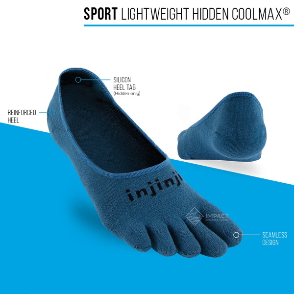 Injinji ถุงเท้าแยกนิ้ว ใส่ได้ทุกวัน Sport Lightweight Hidden