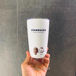 Starbucks Brown Cony Christmas Tumbler แก้วสแตนเลส เก็บอุณหภูมิ