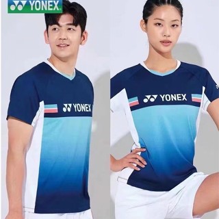 Yonex ใหม่ เสื้อแบดมินตัน แห้งเร็ว สําหรับผู้ชาย และผู้หญิง 6123