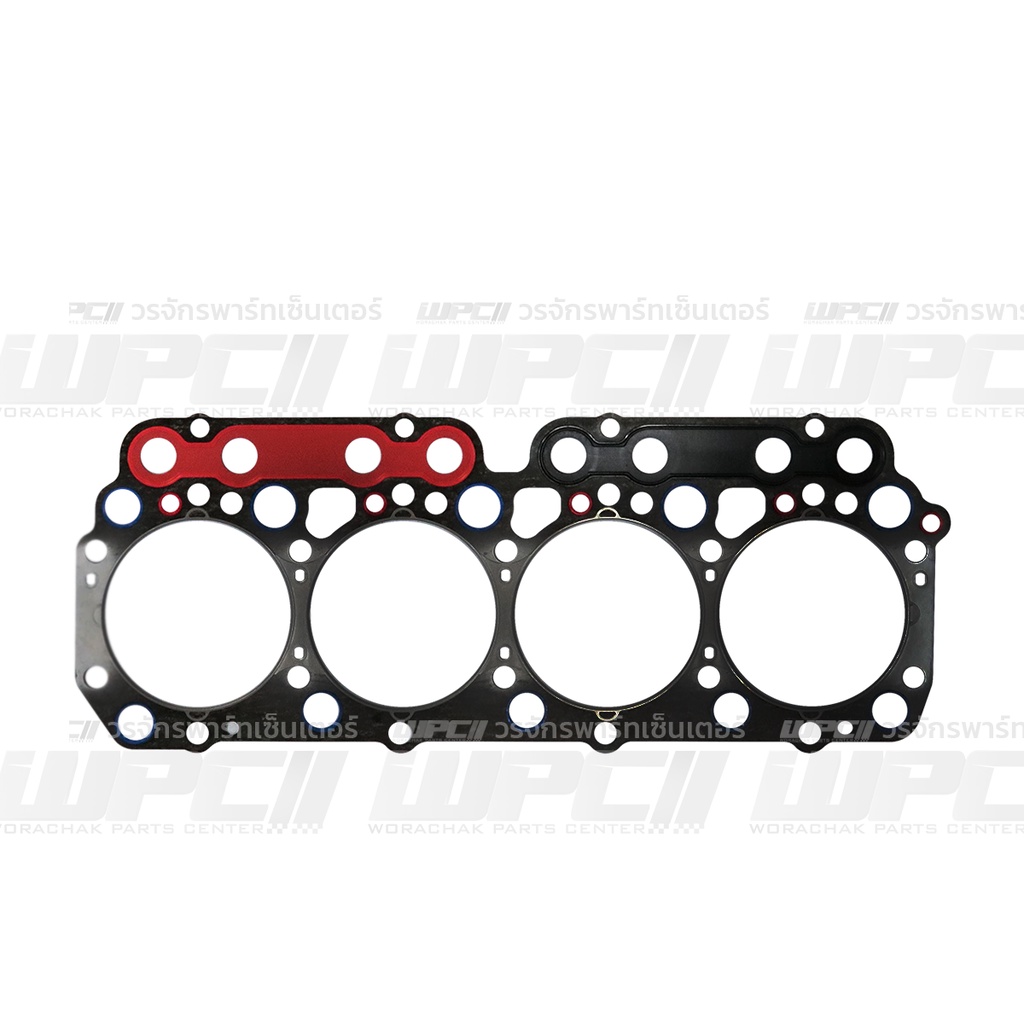 MARUSAN ปะเก็นฝาสูบไฟเบอร์ HINO: FB, FC, KM W04D W04E