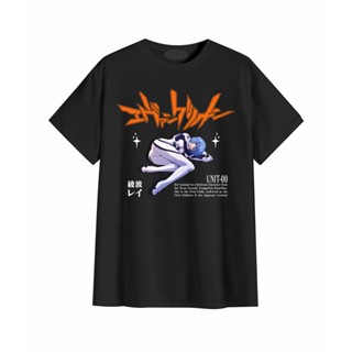 เสื้อคอกลม พิมพ์ลายอนิเมะ EVANGELION REI AYANAMI Distro สําหรับผู้ชาย และผู้หญิง