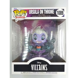 Funko Pop Disney Villains - Ursula On Throne [6 นิ้ว] #1089 (กล่องมีตำหนินิดหน่อย)