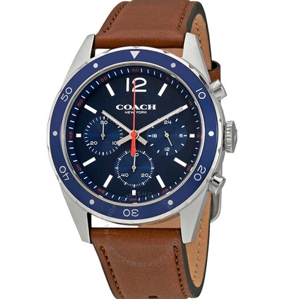 COACH Chronograph Blue Dial Men's 14602038