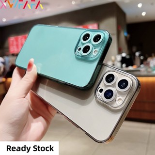 เคสโทรศัพท์มือถือ ซิลิโคนใส กรอบสี่เหลี่ยม หรูหรา สําหรับ Realme C35 C33 C30 C30S C15 C20 C11 C20A C21 C12 C25 C21Y C25Y