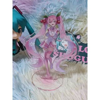 🌸 Vocaloid - Hatsune Miku - Acrylic Stand - Taito Kuji Honpo Sakura Miku 2nd Season สวยมากๆ🌸