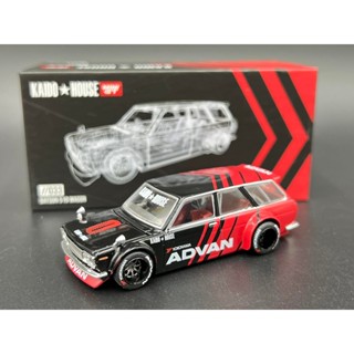 Kaido House x Mini GT  / Datsun KAIDO 510 Wagon ADVAN