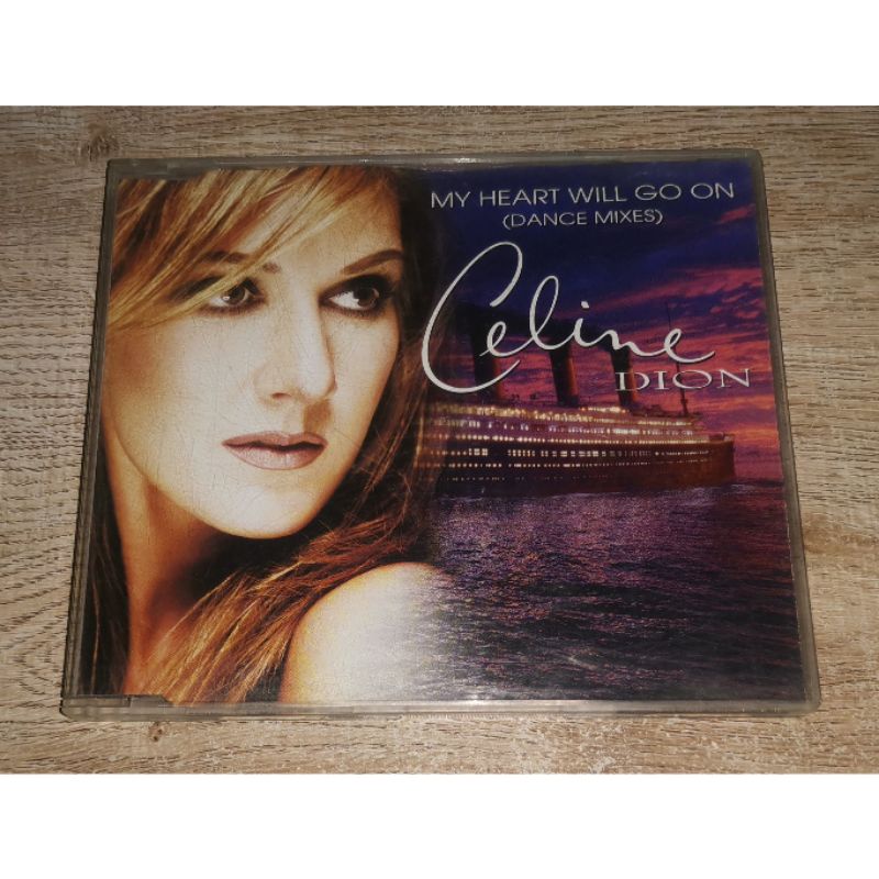 Celine Dion ซีดี CD Single My Heart Will Go On (Dance Mixes) [Thailand Edition]