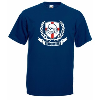 เสื้อยืดครอป {พร้อมส่ง เสื้อยืดผ้าฝ้าย 100% พิมพ์ลาย Headhunters Chelsea London Hooligans พลัสไซซ์ พลัสไซซ์ XS-6XL