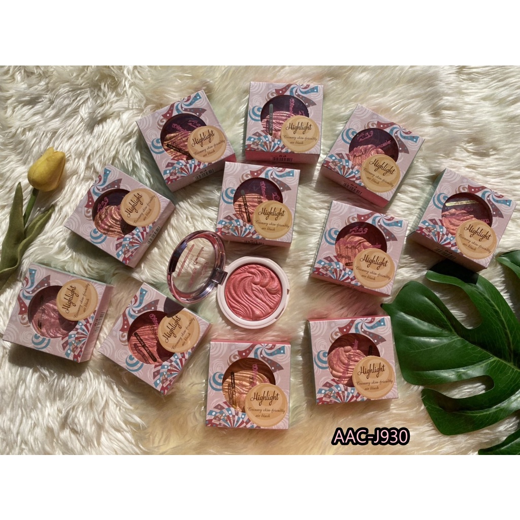 บลัชออนพร้อมประกายวิ้งๆ AAC HIGHLIGHT BCEAMY SKIN-FRRIENDLY AIR BLUSH