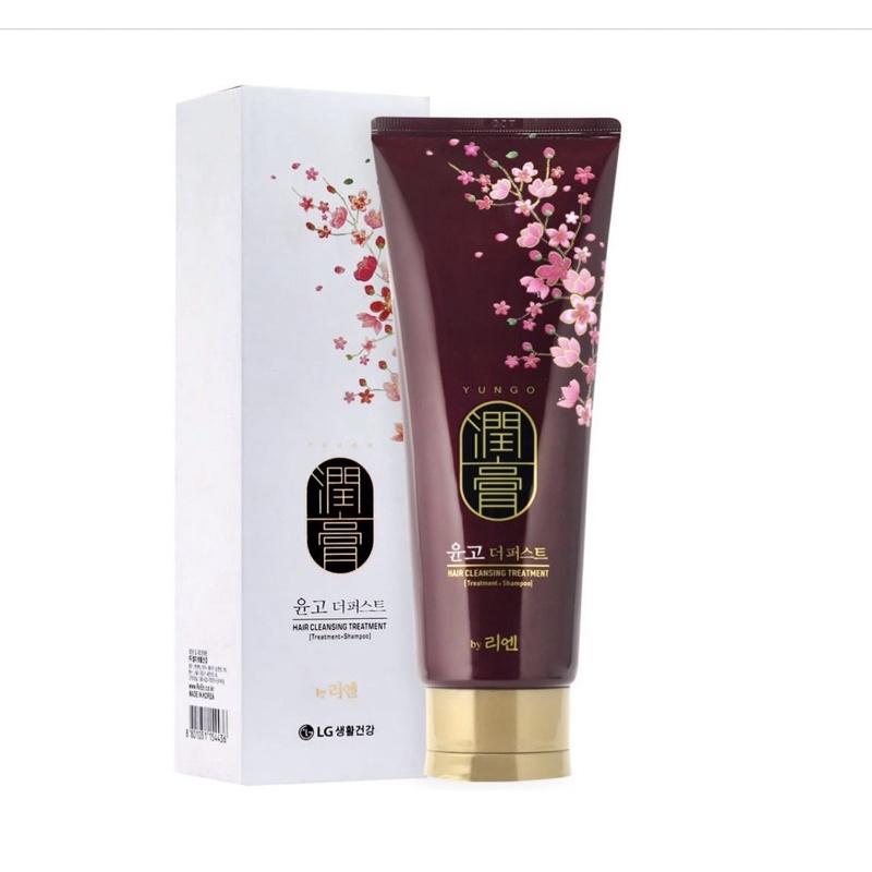 LG Reen Yungo Hair Cleansing Treatment Shampoo 250ml.