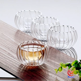Zeeva แก้วชา ถ้วยจอก แก้วใสสองชั้นทนความร้อน Tea Cups