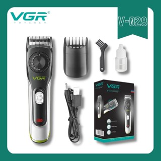 VGR navigator professional hair trimmer ปัตตาเลี่ยนตัดแต่งทรงผมและหนวด เครา จอน แบบไร้สาย รุ่น V-028