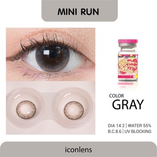 คอนแทคเลนส์ คิตตี้ คาวาอิ Mini Run Gray