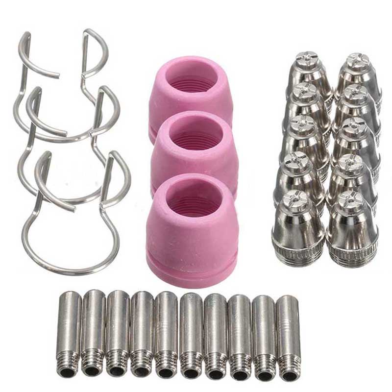 26 ชิ้น/เซ็ตเคล็ดลับตัด Nuzzle Plasma อุปกรณ์เสริมสําหรับ LTP5000D LTPDC2000D PL60