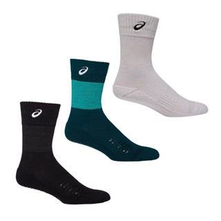 Asics ถุงเท้าเทนนิส Court FF Crew Socks (3สี)