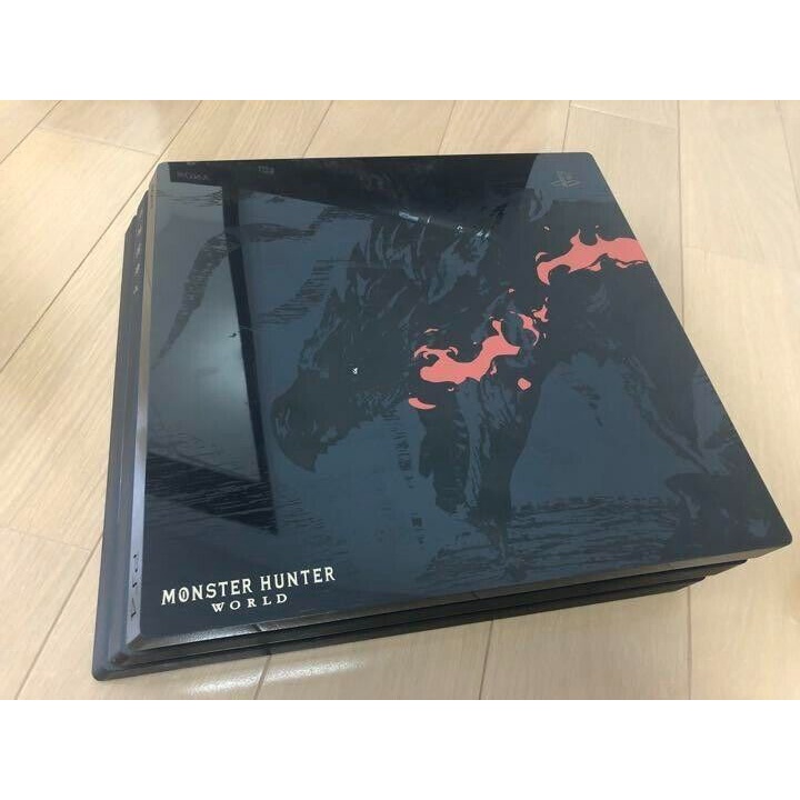 PS4 PlayStation 4 Pro Console System MONSTER HUNTER WORLD LIOLAEUS EDITION SONY