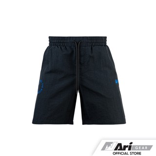 ARI MIDNIGHT WINTER SHORTS - BLACK/BLUE/WHITE กางเกงขาสั้น อาริ มิทไนท์ สีดำ