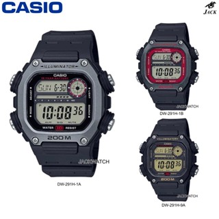 CASIO นาฬิกาข้อมือผู้ชาย รุ่น DW-291H รับประกันศูนย์2ปี DW-291H-1A DW-291H-1B DW-291H-9A