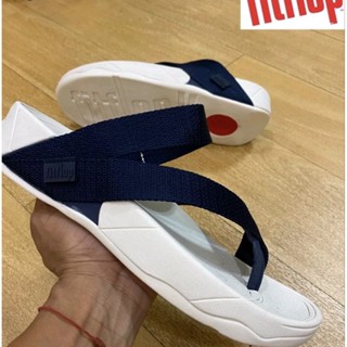 รองเท้าแตะ FitFlop สำหรับผู้ชายยางนุ่มใส่สบาย