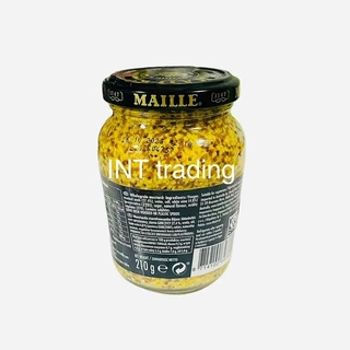 MAILLE WholeGrain Mustard 210g.โฮลเกรนมัสตาร์ด ขนาด 210 กรัม
