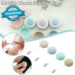 ผ้าเช็ดทําความสะอาดหน้าจอโทรศัพท์มือถือ สีมาการอง T4E1