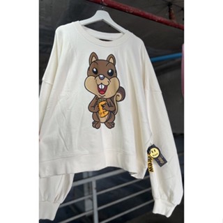 Drew House Sherman Boxy Crewneck (Off White)