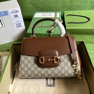 พร้อมส่งNew Gucci Horsebit 1955 medium bag(Ori)เทพ