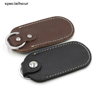 specialhour^^ Leather USB Flash Drive Storage Bag Protective Cover Keychain USB Drive Case *new