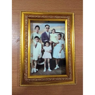 กรอบรูป ภาพมงคล รัชกาล ติดผนังบ้าน 13*18ซม. ของขวัญ ของฝาก