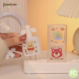 อะแดปเตอร์สายชาร์จ ลายการ์ตูนดิสนีย์ Toy Story Losto One Piece น่ารัก สําหรับ Apple 18 20W USB