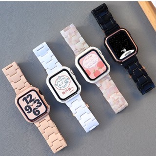 สายนาฬิกาข้อมือเรซิ่น แบบเปลี่ยน สําหรับ Apple watch iwatch series SE 6 5 4 3 2 1 SE ขนาด 38 มม. 40 มม. 42 มม. 44 มม.