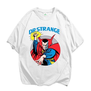 เสื้อยืด ขนาดใหญ่ พิมพ์ลาย Dr Strange