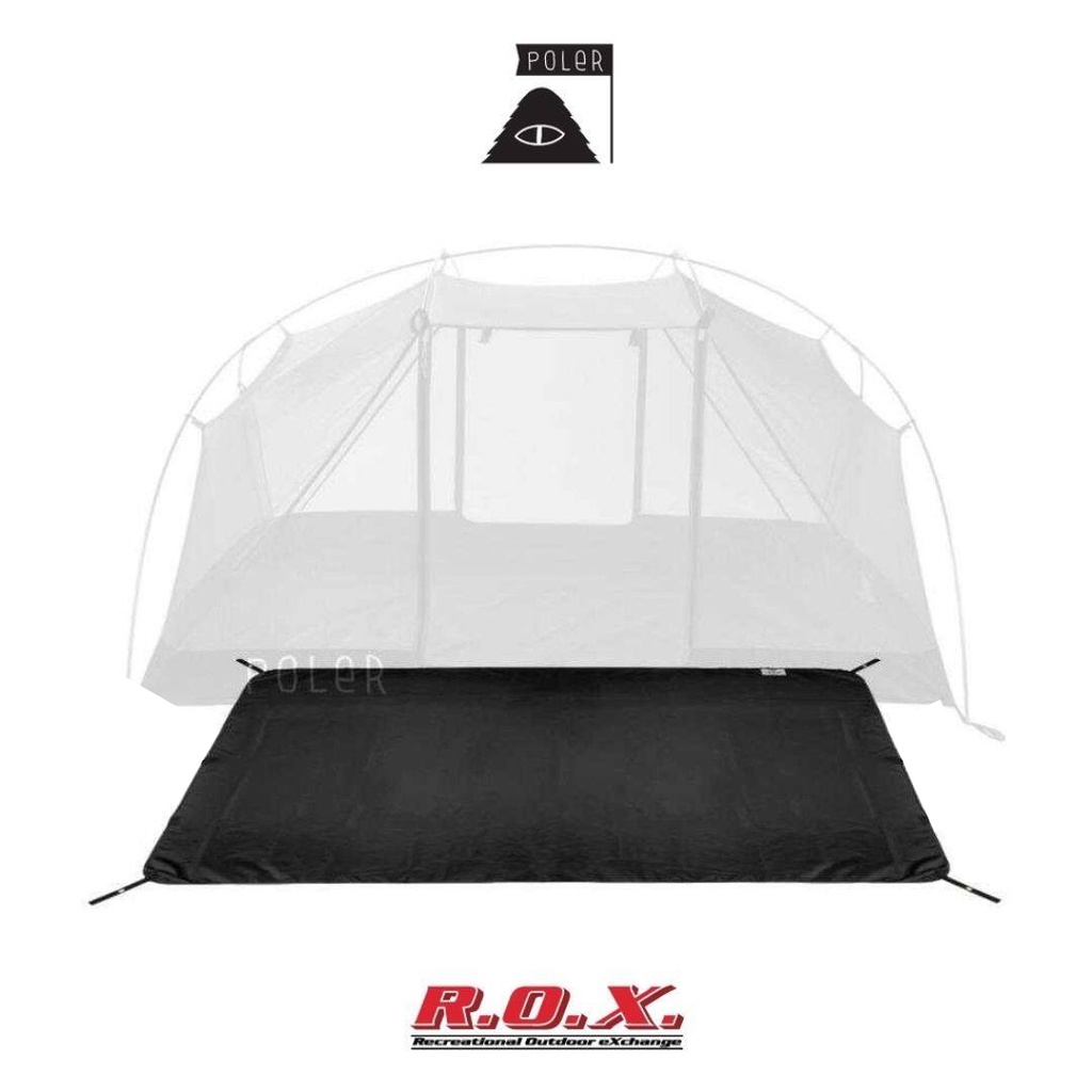 GROUND SHEET (สเป็ก POLER 2 PERSON TENT ) พื้นปูรองเต็นท์ กราวชีท ไซส์กราวชีทรุ่นนี้ขนาดเท่ากับเต็นท