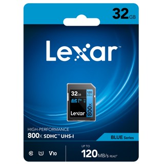 Lexar 32GB SDHC High Performance 800x (120MB/s)