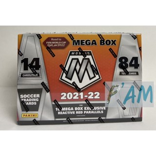 พร้อมส่ง 2021-22 Panini Mosaic Road to FIFA World Cup Mega Box Soccer พานินี่ การ์ดสะสมฟุตบอลโลก