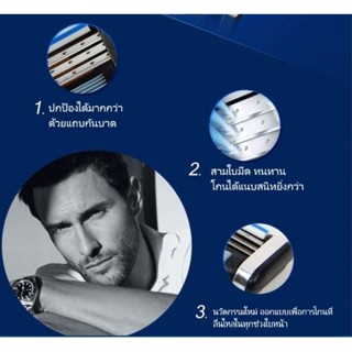 มีดโกนหนวด 5 ใบมีด สําหรับ Gillette Fusion ProGlide 4 ชิ้น  Gillette Fusion 5 Proglide Proshield 5 ชั้นใบมีดโกนหนวดสําหร