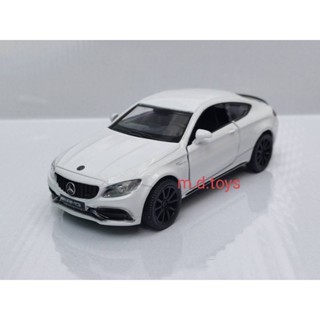 รถโมเดลเหล็ก Mercedes Benz C63 AMG COUPE Scale 1/36