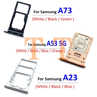 อะแดปเตอร์ถาดใส่ซิมการ์ด Micro SIM พร้อมขา สําหรับ Samsung Galaxy A23 A73 A53 5G