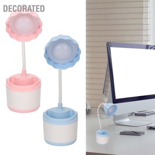 BDecorated โคมไฟตั้งโต๊ะ Led หมุนได้ 360 องศา ถนอมสายตา ชาร์จ Usb สําหรับบ้าน ห้องพัก