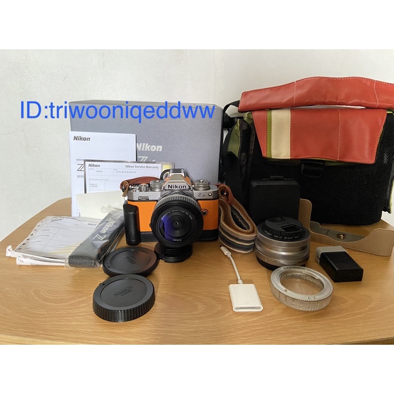 Nikon Z FC เลนส์2ตัวkit16-50SL +28 f2.8 SEอปศสภาพสวย97%