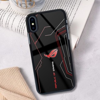 ล่าสุด เคสโทรศัพท์มือถือแบบมันวาว นิ่ม ลาย Rou Custom [ROG] สําหรับ Iphone X XS Hp X XS เคส