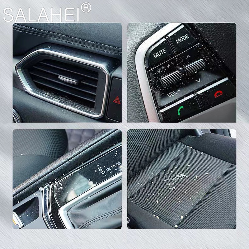 1PC รถแปรงทําความสะอาดนุ่มสําหรับ BMW Mini COOPERS ONE JCW F56 F55 F54 F57 F60 R55 R56 R57 R58 R59 R60 S Roadster รถ Dashboard Air Outlet Gap อุปกรณ์เสริม - รูปที่ 2