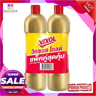 BATHROOM น้ำยาทำความสะอาดห้องน้ำ VIXOL GOLD 900 มล. แพ็กคู่ FRESH CITOUCHBATHROOM CLEANER VIXOL GOLD 900ML FRESH CITOUCH