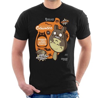 Sanc6 [พร้อมส่ง XS-6XL] เสื้อยืดแขนสั้น พิมพ์ลาย My Icecream Coldtoro My Neighbor Totoro พลัสไซซ์ สําหรับผู้ชาย เหมาะเป็