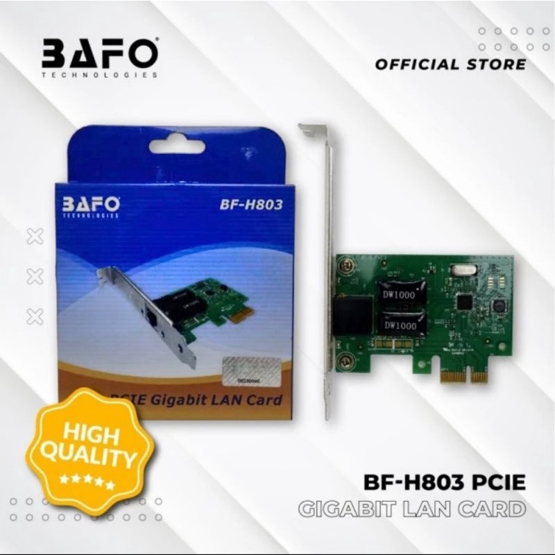BAFO PCIE GIGABIT LAN CARD BF-H803 คุณภาพสูง