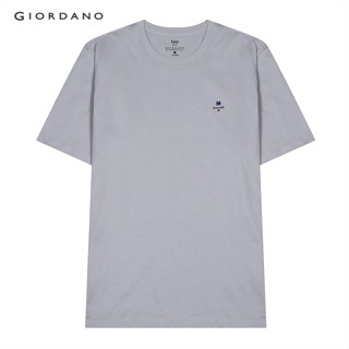 GIORDANO เสื้อยืดผู้ชาย Mens Classic Man Tees 01022301