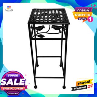 Plant ที่วางกระถางต้นไม้ (S) รุ่น LS19A4012-S ขนาด 20 x 20 x 50 ซม. สีดำ Plant Stand (S) FONTE LS19A4012-S Size 20 x 20