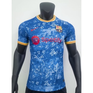 [Player Version] 2324 ใหม่ Barcelona เสื้อฟุตบอล แขนสั้น คุณภาพสูง