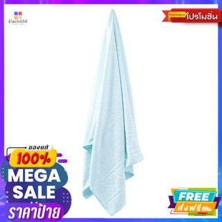 ผ้าขนหนูนาโน ขนาด 27 x 54 นิ้ว สีฟ้า Nano towel, size 27 x 54 inches, blueผ้าขนหนู